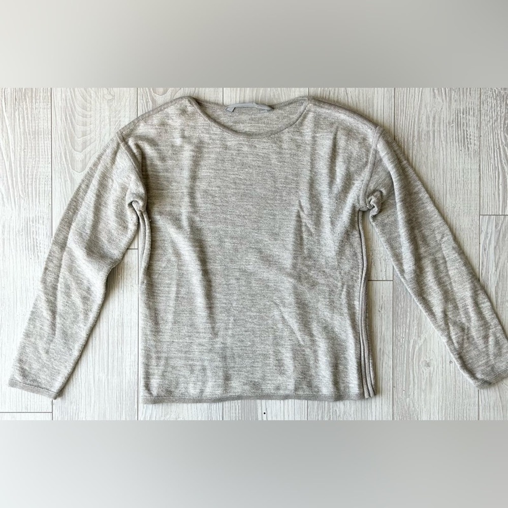 Athleta Gray Crew Neck Sweater